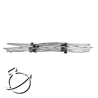 MPP 2-Stop Tubing (Std PVC), Black/Black (0.76mm), 12/pk brand MH