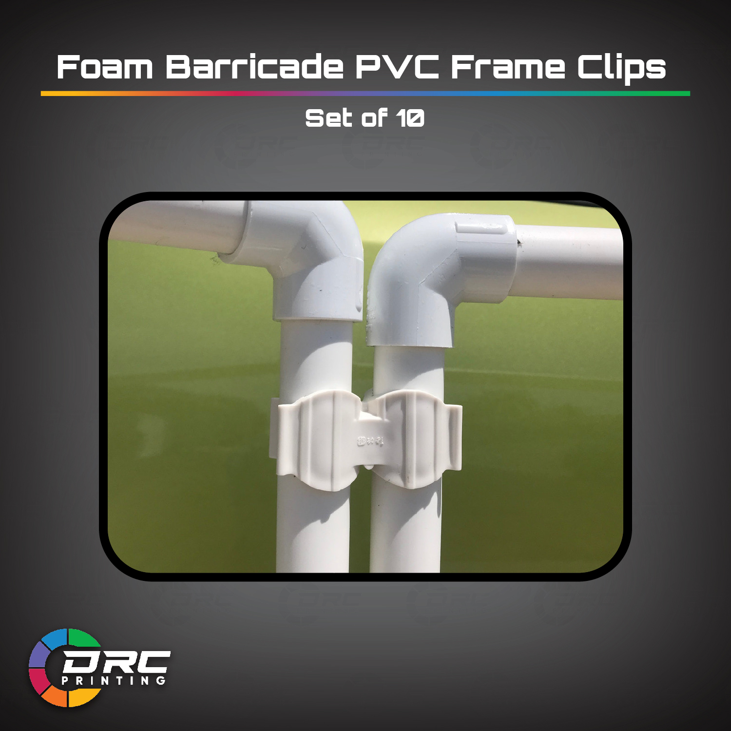 Replacement Barricade Clips (Pack of 10)