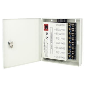 12V 5A CCTV Power Supply Box (8-Way)