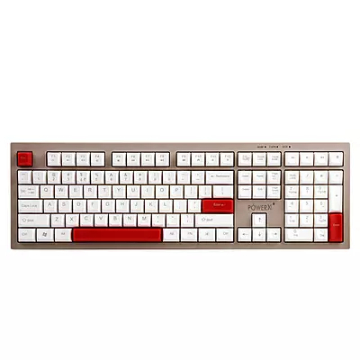 POWER X USB WIRED KEYBOARD MODEL- PWX-ULTRAKEYS 108 WHITE