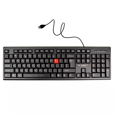 POWER X USB WIRED KEYBOARD MODEL- PWX-WORKMATE-300