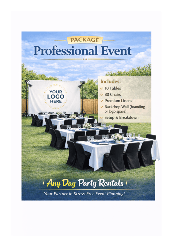 Package Professional Event