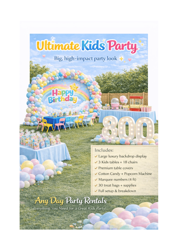 Package Ultimate Kids Party