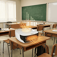 Portable Padmini room heater 102 with safety grill. Portable Padmini room heater 102 with safety grill.