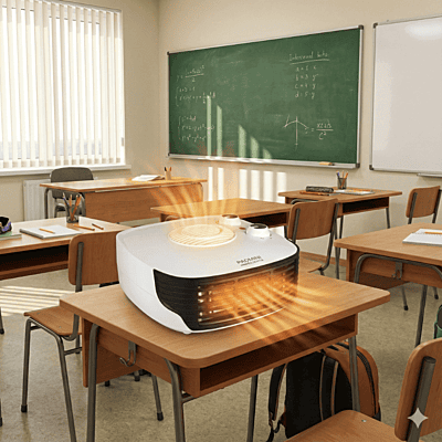 Portable Padmini room heater 102 with safety grill. Portable Padmini room heater 102 with safety grill.