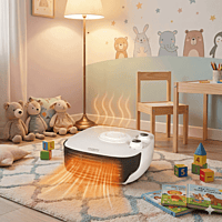 Close-up of adjustable thermostat dial on Padmini heater. Close-up of adjustable thermostat dial on Padmini heater.