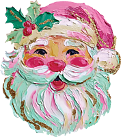 Painted Santa Painted Santa