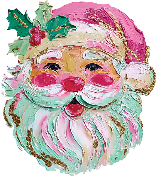 Painted Santa Painted Santa