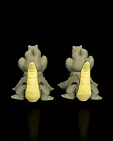 Pair of Crocodiles -3D Printed Toy