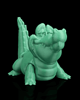 Pair of Crocodiles -3D Printed Toy