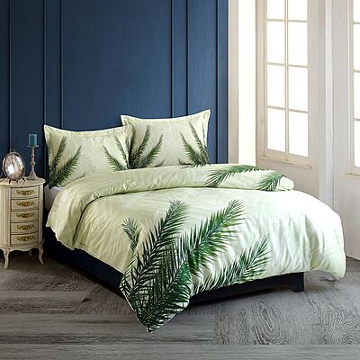 Luxury Palm Bedding Set - Queen