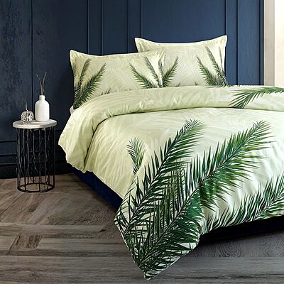 Luxury Palm Bedding Set - Queen