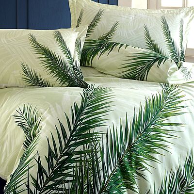 Luxury Palm Bedding Set - Queen