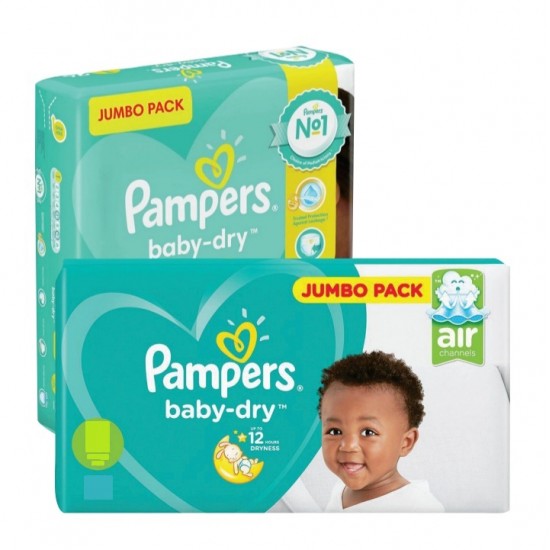Pampers Jumbo Active Baby Junior 5 (11-16kg) 52's