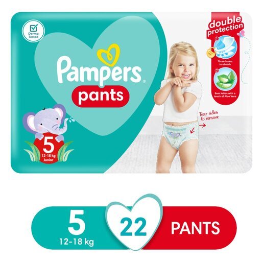 Pampers Pants Size 5 Trial Pack 22 Nappies