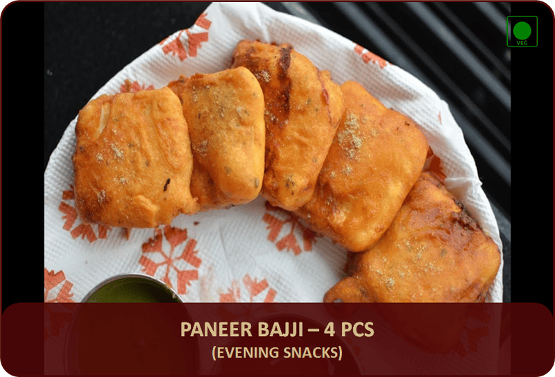 DES - Paneer Bajji - 4 Pcs