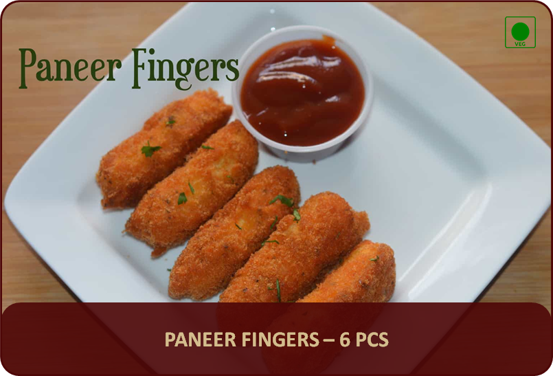 DES - Paneer Fingers - 6 Pcs DES - Paneer Fingers - 6 Pcs