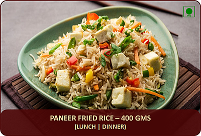 Paneer Fried Rice - 400 Gms