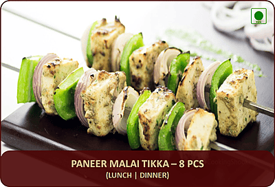 TND - Paneer Malai Tikka - 8 Pcs
