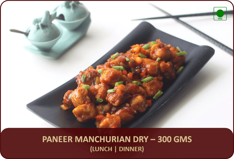 Paneer Manchurian Dry - 300 Gms