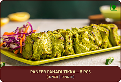 TND - Paneer Pahadi Tikka - 8 Pcs