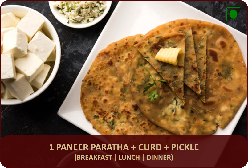 Paneer Paratha - 1 Pc