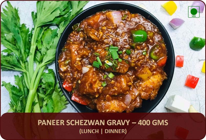 Paneer Schezwan Gravy - 400 Gms