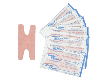 Pansements / Bandages adhésifs, stériles, en tissu, pour jointures