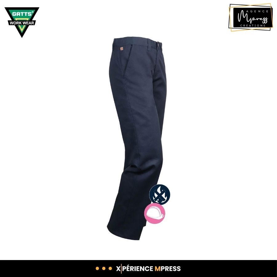 Pantalon de travail ignifuge pour soudeur