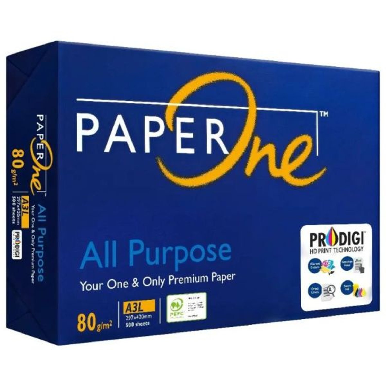 Paper One Photocopy Paper A3 White-80gsm