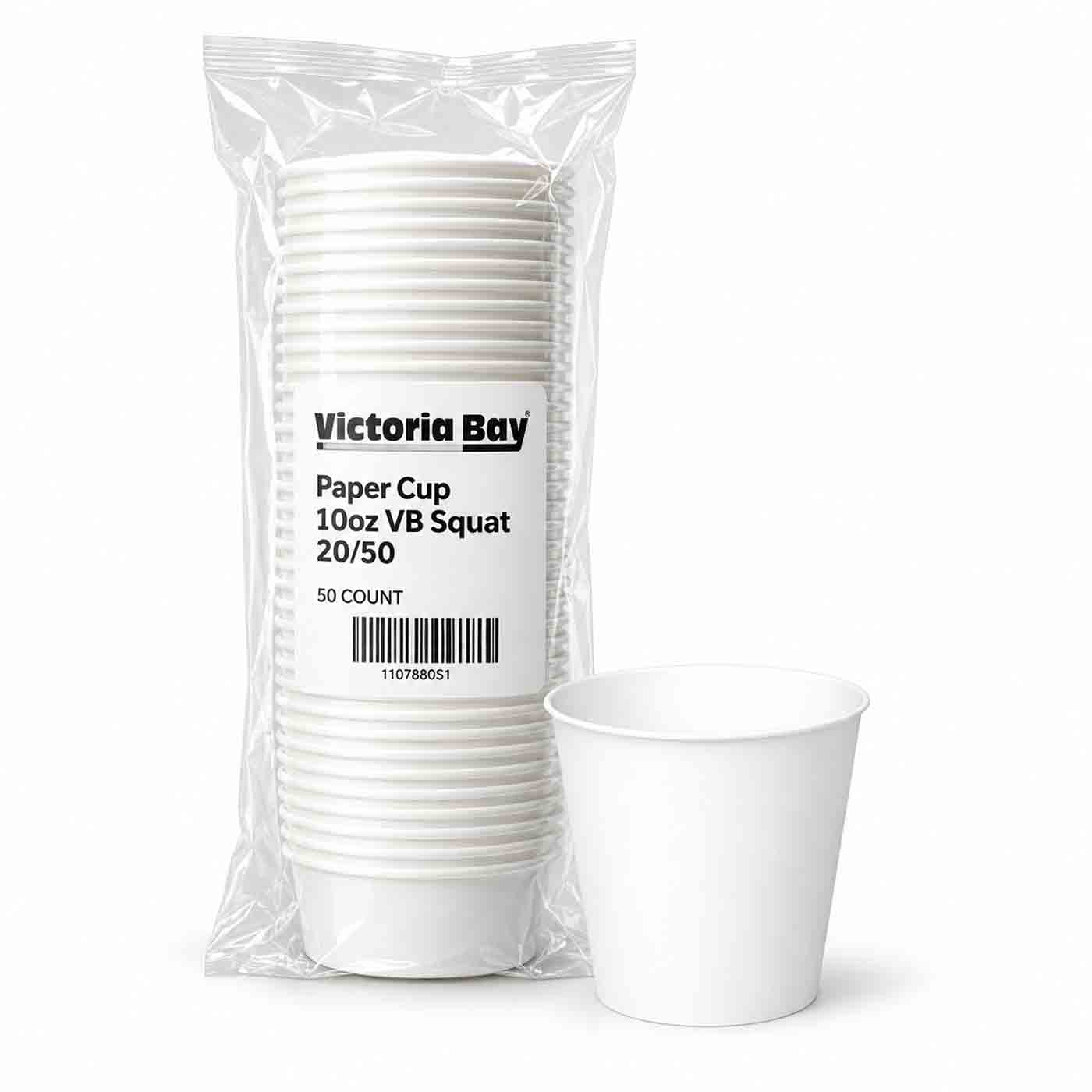 Paper Cup 10oz VB Squat 20/50