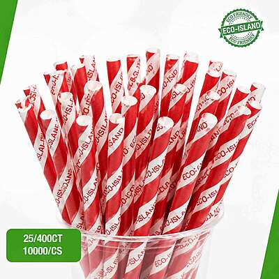 Paper Stirrer R+W (5') Eco-Island 25/400