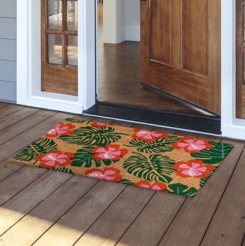 Paradise Blooms Coir Doormats