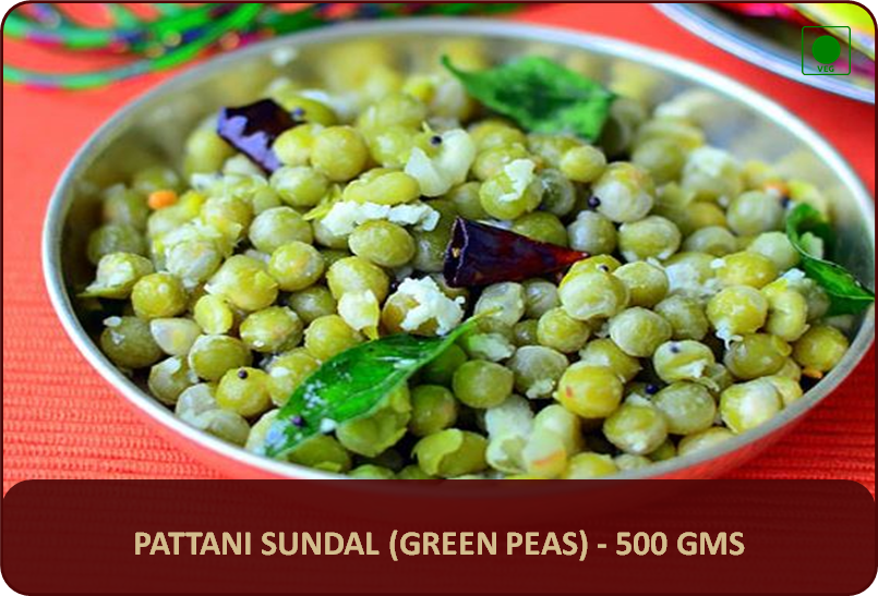 Pattani Sundal (Peas) - 500 Gms