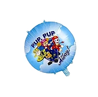 Paw Patrol Theme Foil Balloons - 5 Pcs. Set