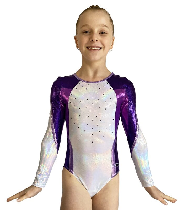 PEARL MYSTIQUE WITH GRAPE, PURPLE, LILAC LONG SLEEVE