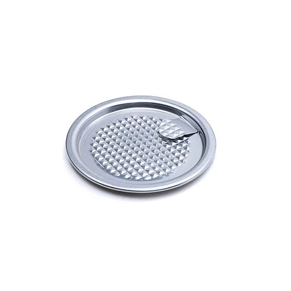 Aluminum POE (Full-Open) Lids - Peel Off Lids