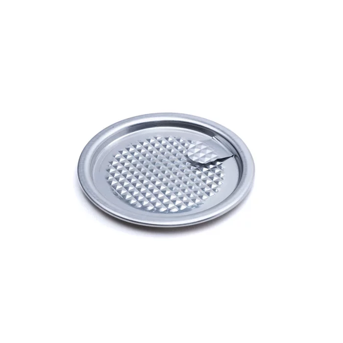 Aluminum POE (Full-Open) Lids - Peel Off Lids