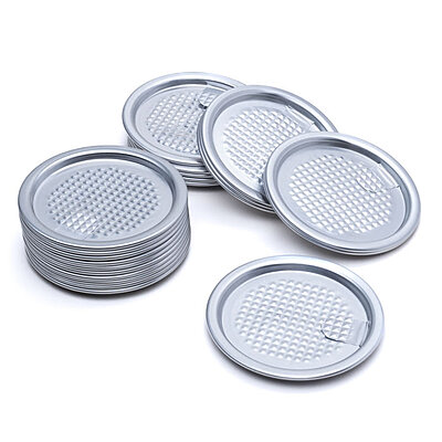 Aluminum POE (Full-Open) Lids - Peel Off Lids