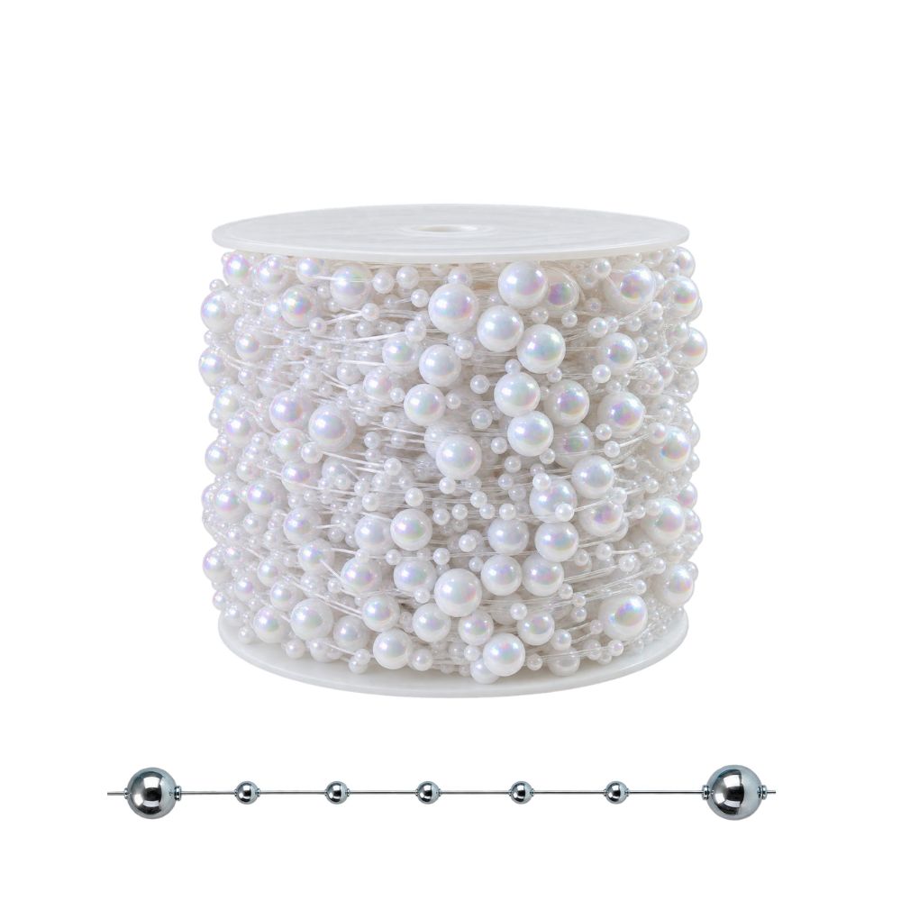 Perla Continua 8+3 Blanco Irisado RLx60Mts