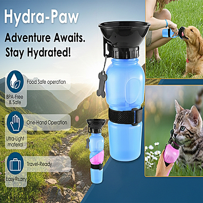 Portable Outdoor Bottle for Pets 550ml
