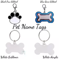 Pet Name Tags