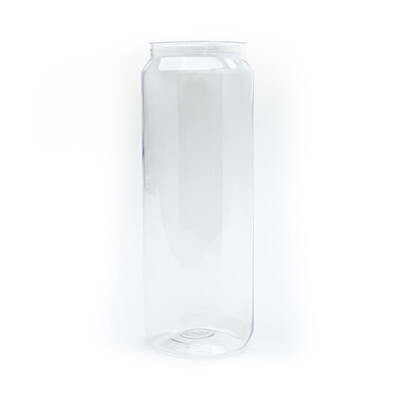 500ml Transparent PET Can