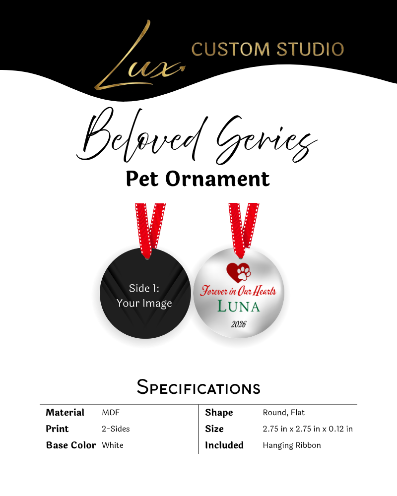 Beloved Series Pet Memorial Ornament