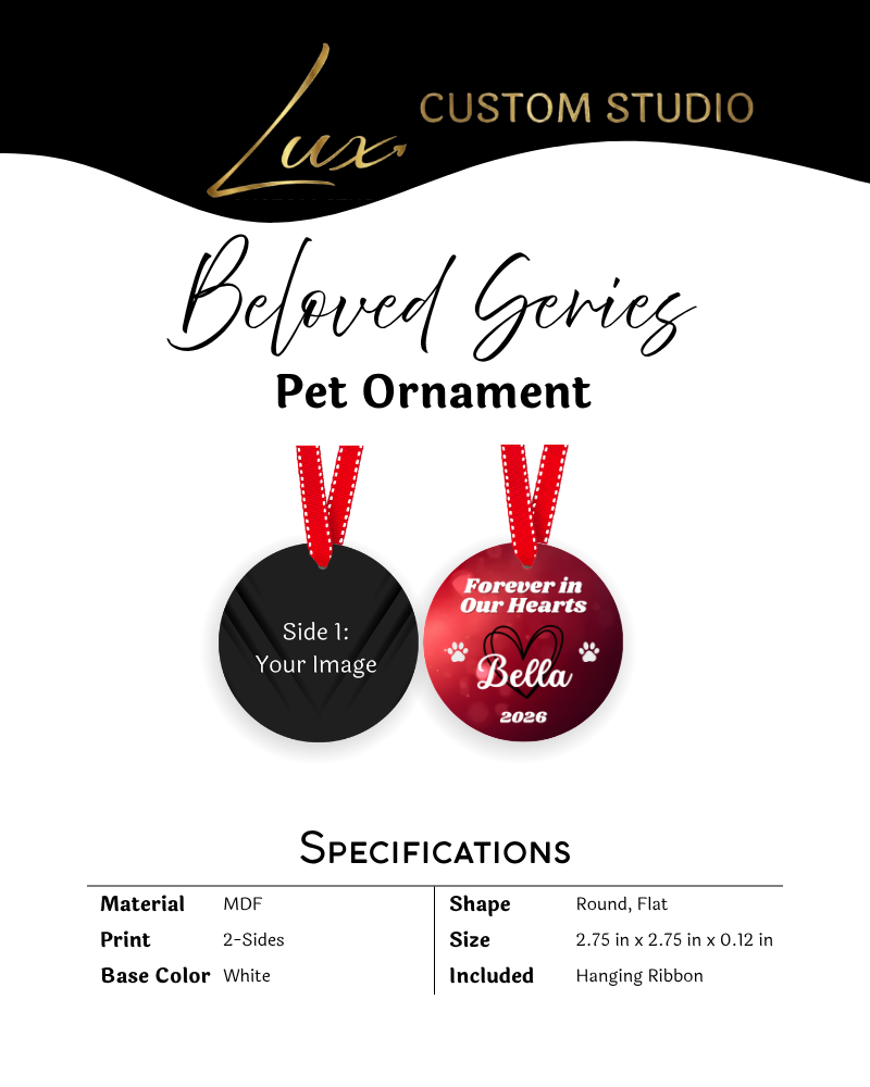 Beloved Series Pet Memorial Ornament