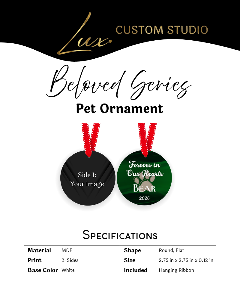 Beloved Series Pet Memorial Ornament