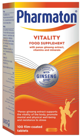 Pharmaton Vitality Capsules 100s