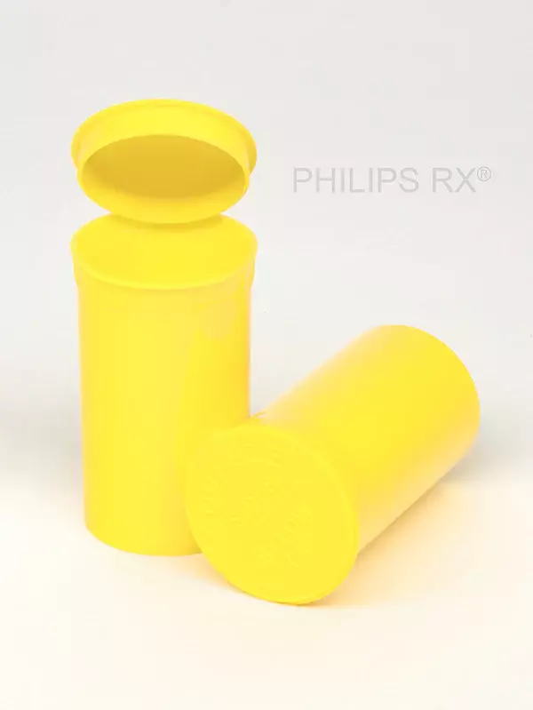 Philips Rx Pop Top Bottle - Lemon - 19 dram - 225 Units