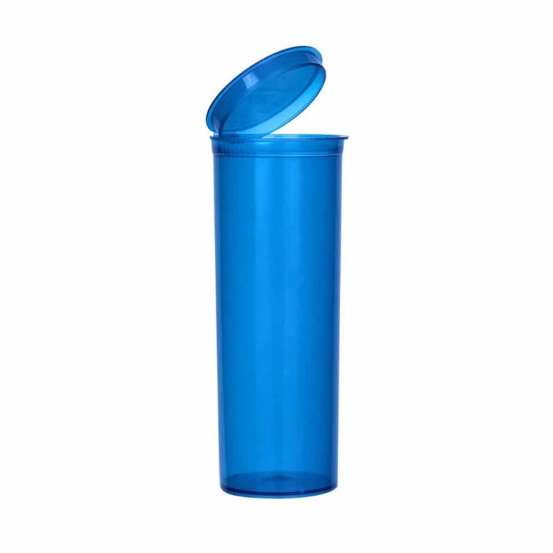 Philips Rx Pop Top Bottle - Translucent Blue- 60 dram - 75 Units