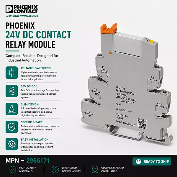 Phoenix Contact Relay Module 24V DC